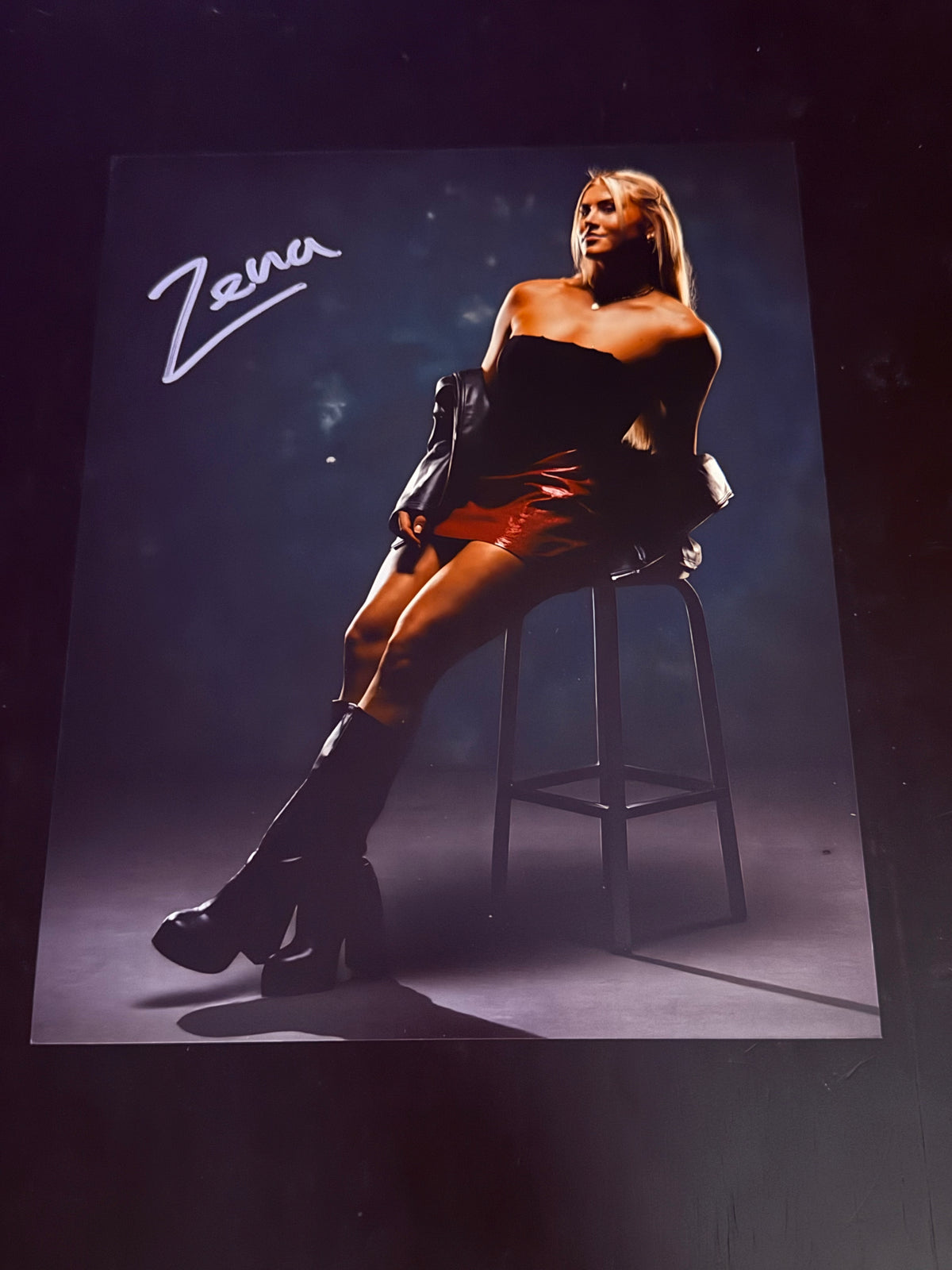 Zena Autographed 8x10 Photo