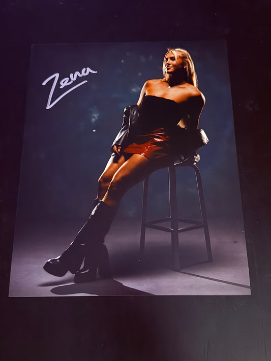 Zena Autographed 8x10 Photo