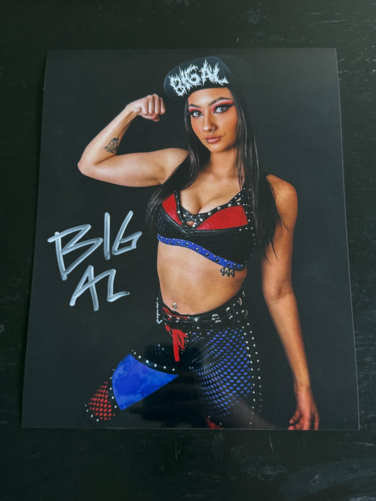 Alex Crowley "Big Al' autographed 8x10 Photo