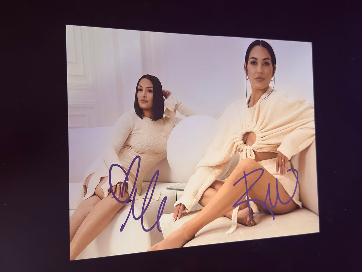 Bella Twins autographed 8x10 Photo Signed