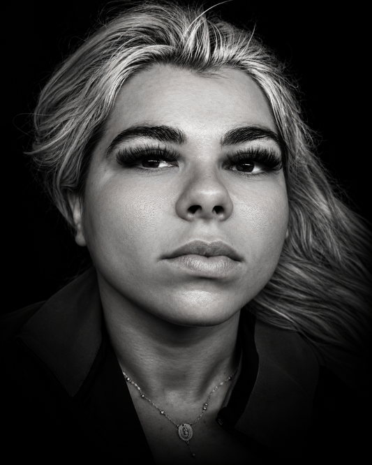 Pre-order Paige Collett b&w portrait 8x10