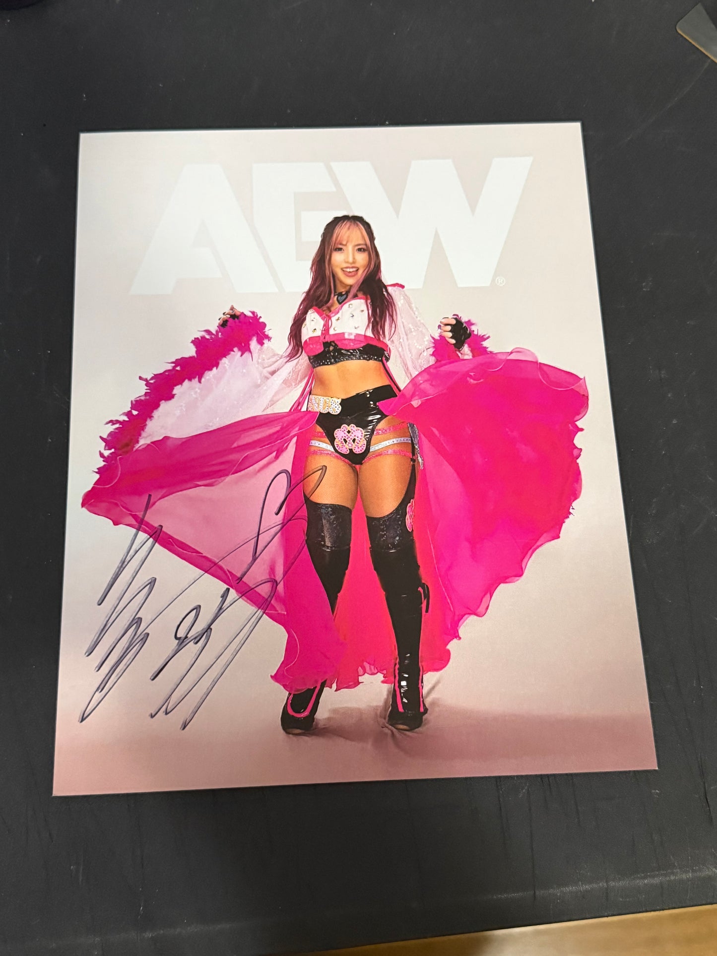 Mina Shirakawa Autographed 8x10 photo