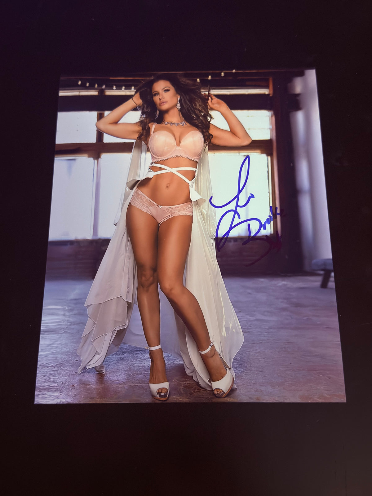 Brooke Adams Tessmacher Autographed 8x10 Photo