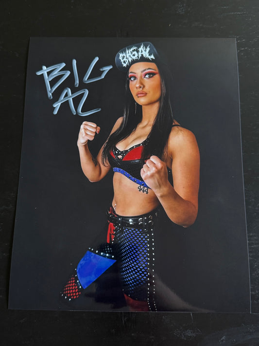 Alex Crowley "Big Al' autographed 8x10 Photo