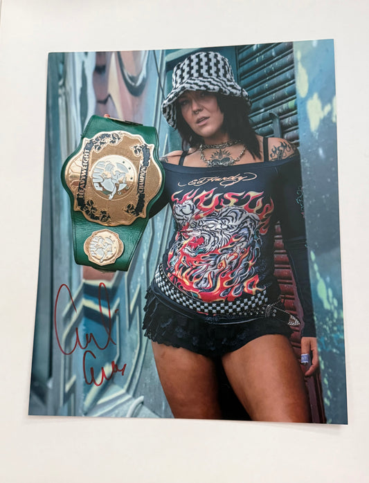 Charli Evans Autographed 8x10 Photo