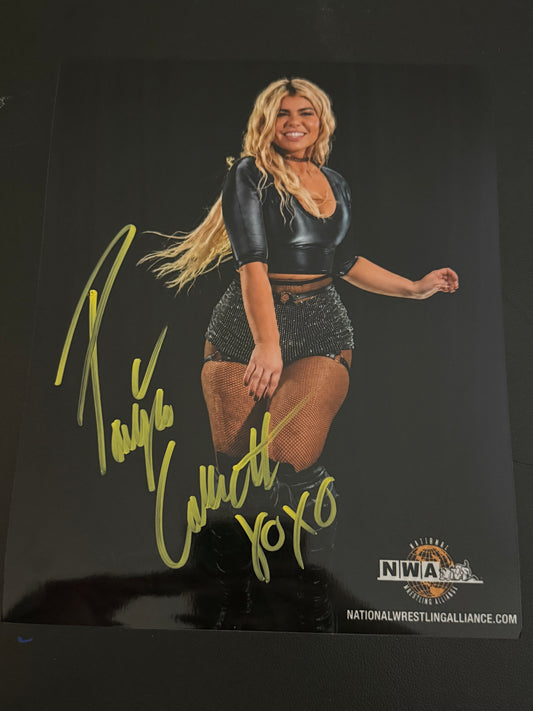Paige Collett Autographed 8x10