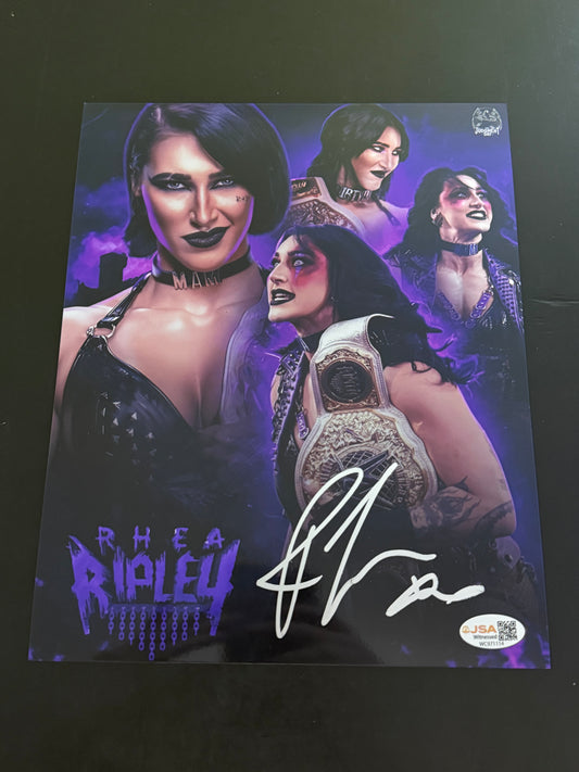 Rhea Ripley Autographed 8x10 Photo