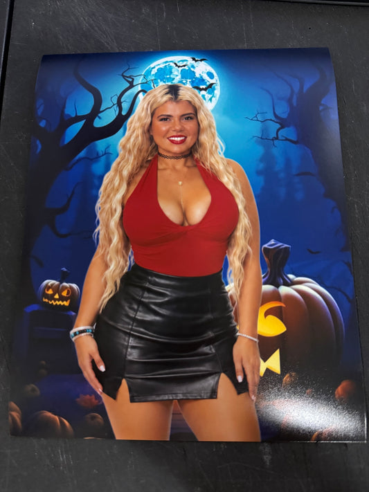 JCW Lunacy The Ring Rat Paige Collett 8x10 Autographed Photo PRE Order