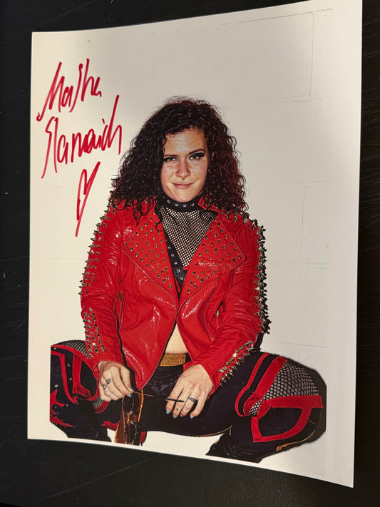 Masha Slamovich autographed 8.5x11 photo