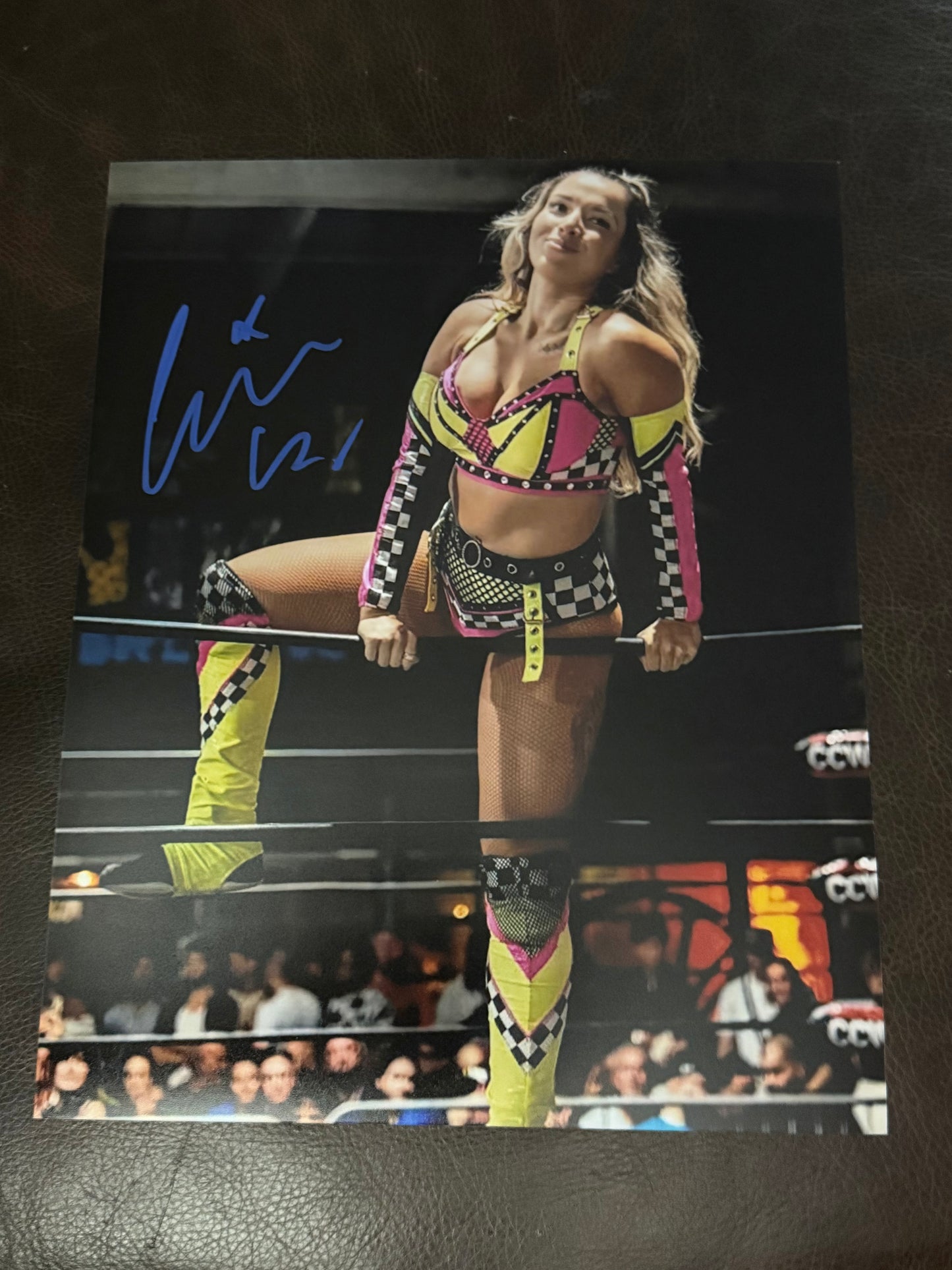 Carolina Cruz Autographed 8x10 Photo