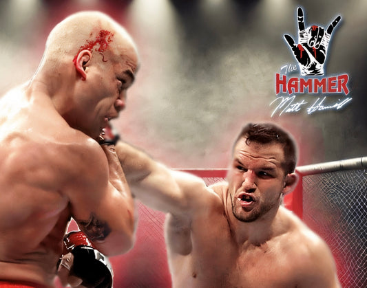 Matt Hamill UFC 8x10 Autographed Photo