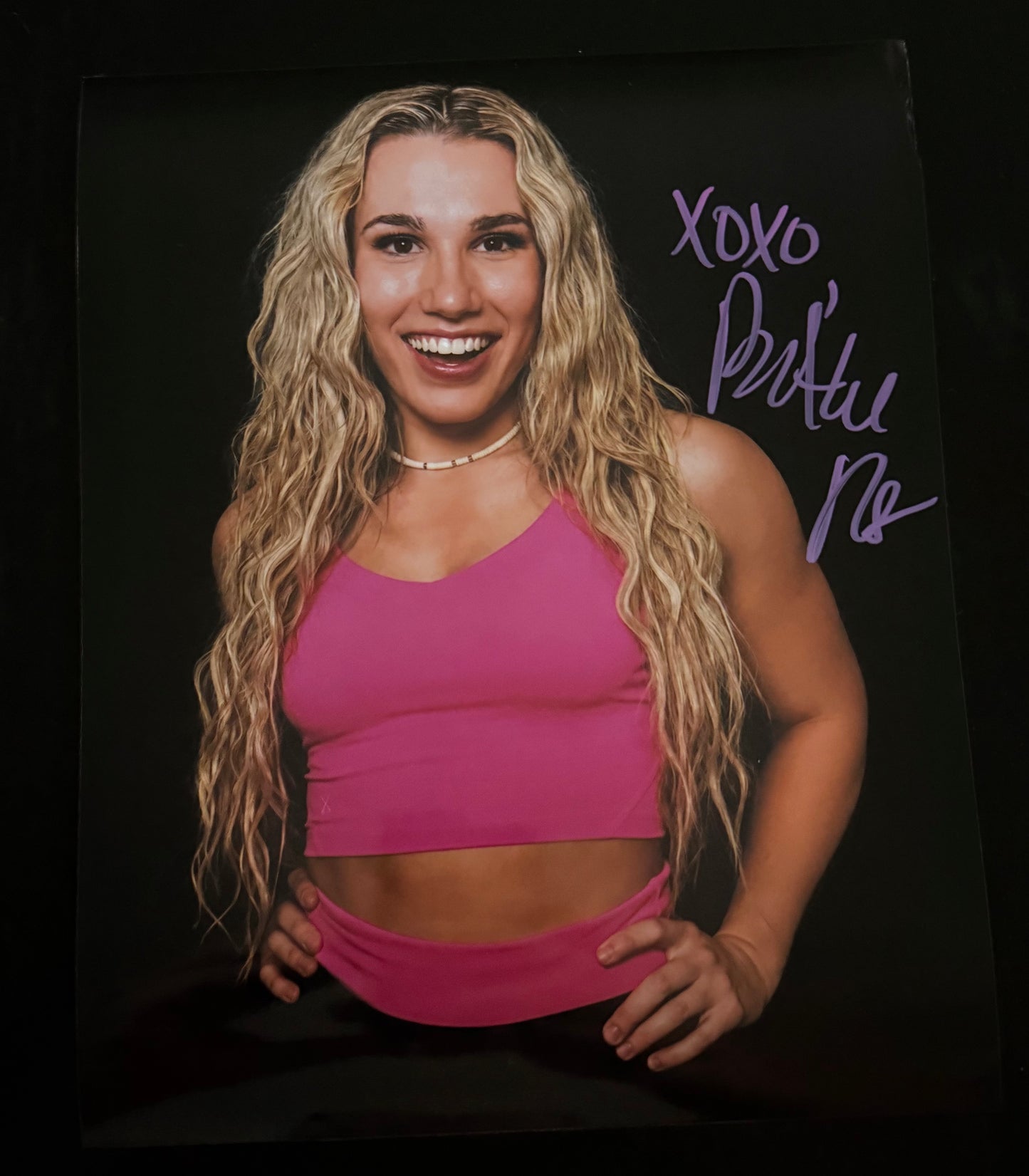 Brittnie Brooks Autographed 8x10
