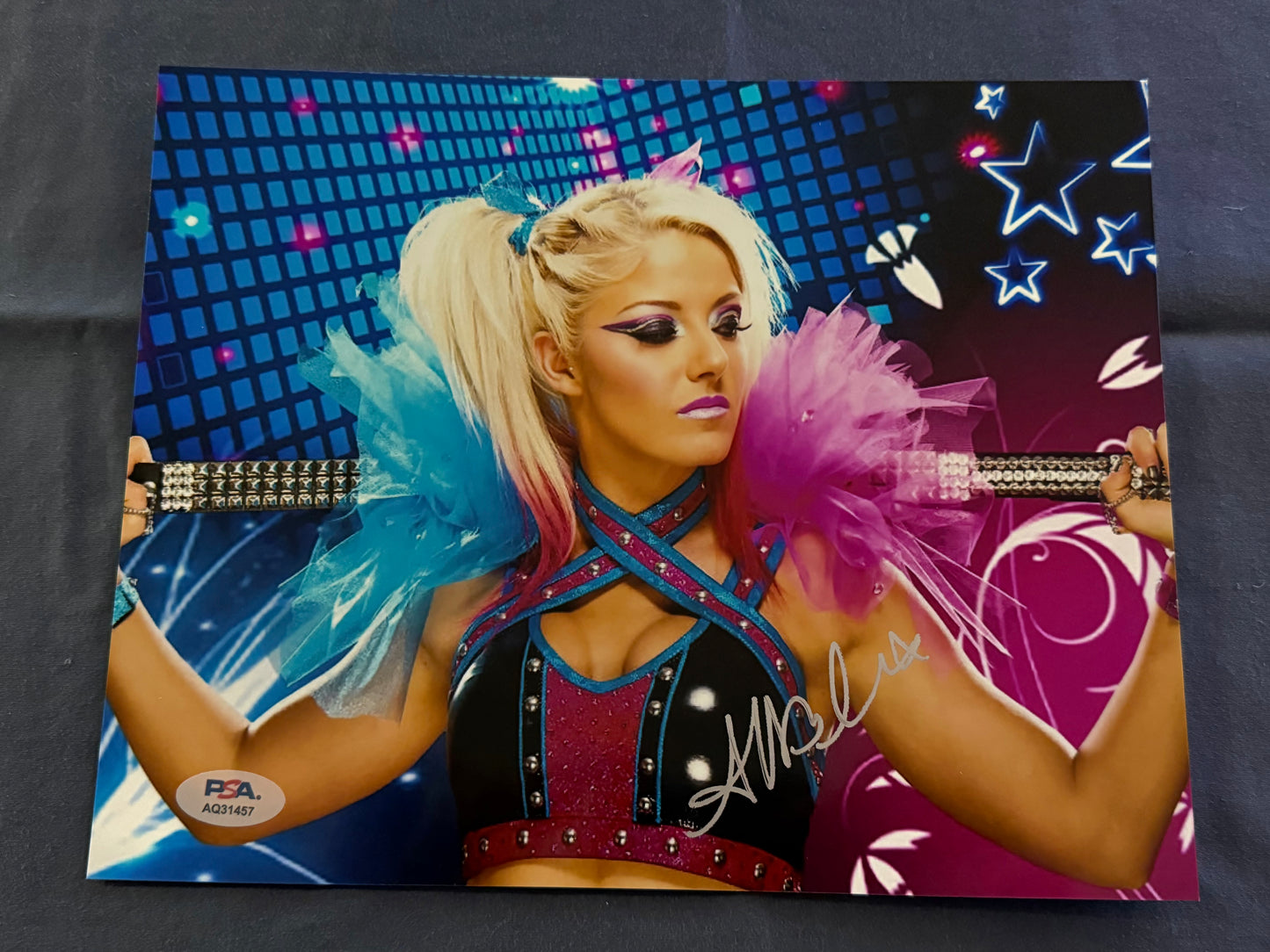 Alexa Bliss 8x10 Autographed Photo PSA Certified