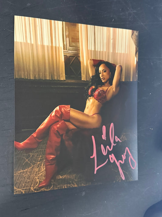 Leila Grey autographed 8x10 Photo