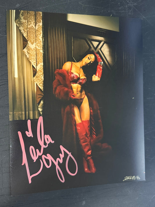 Leila Grey autographed 8x10 Photo