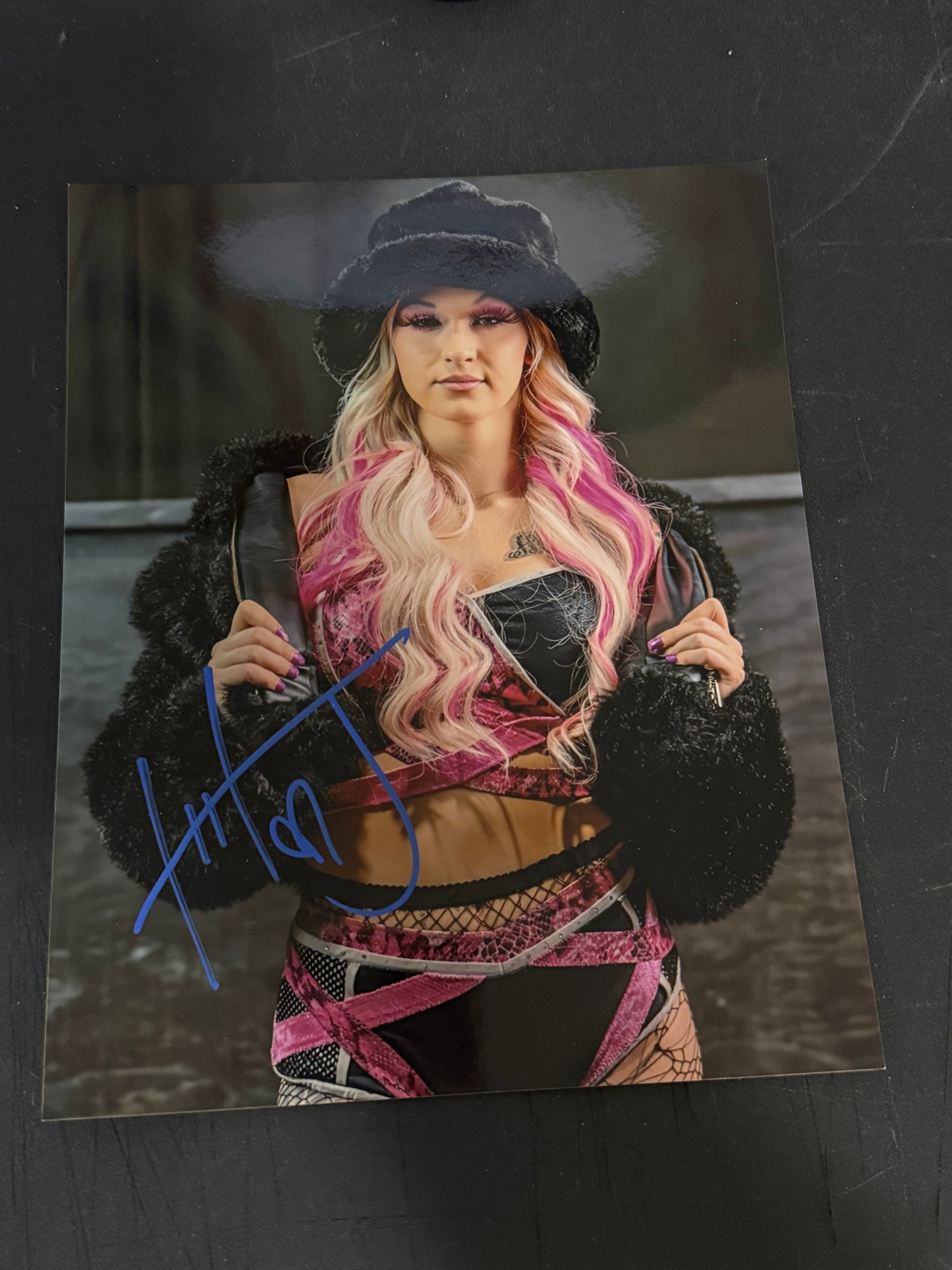Hollyhood Haley J OVW Netflix OVW JCW Power Slap Signed Autograph 8x10 Photo