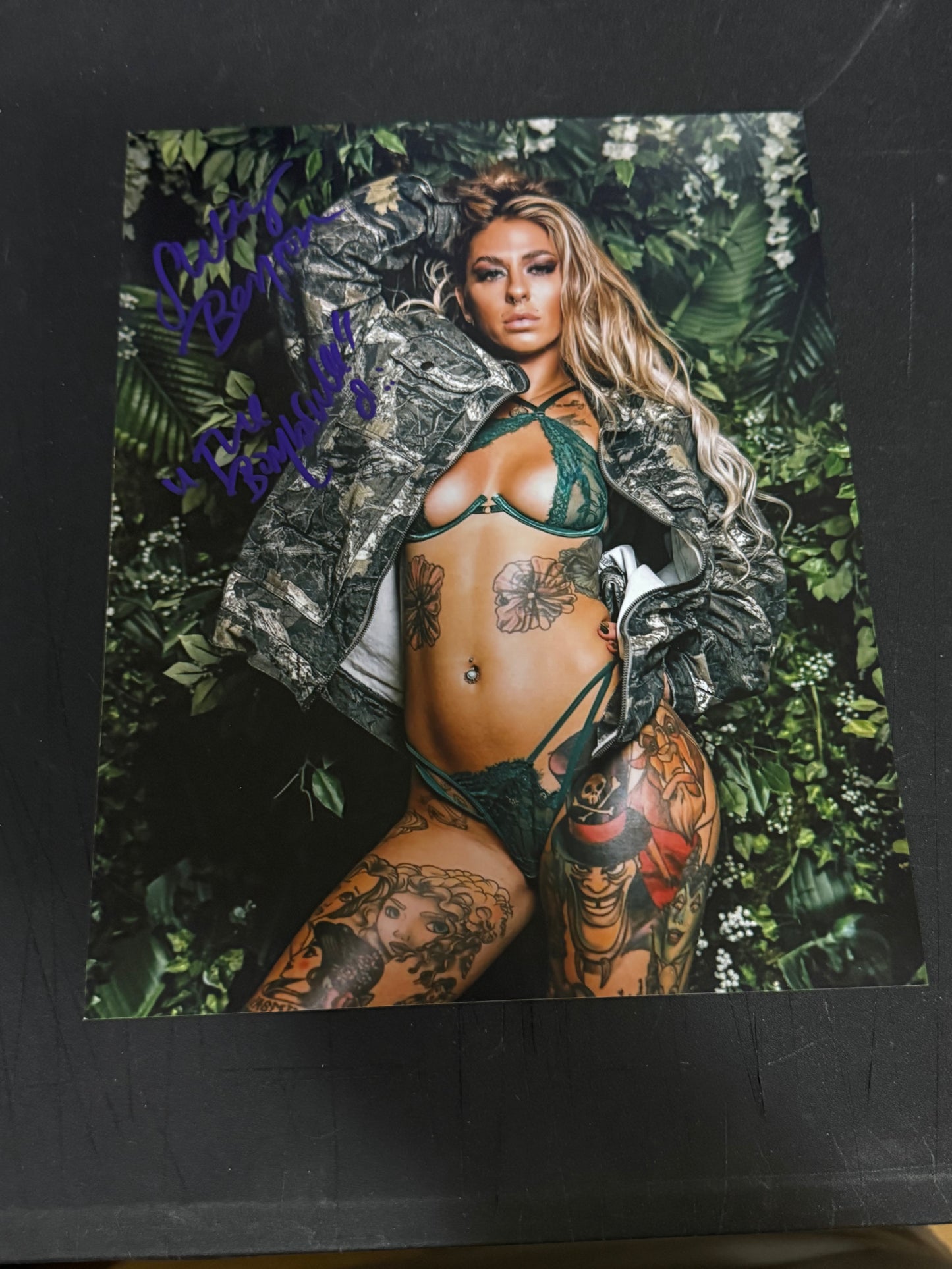 Shelly Benson Autographed 8x10 photo