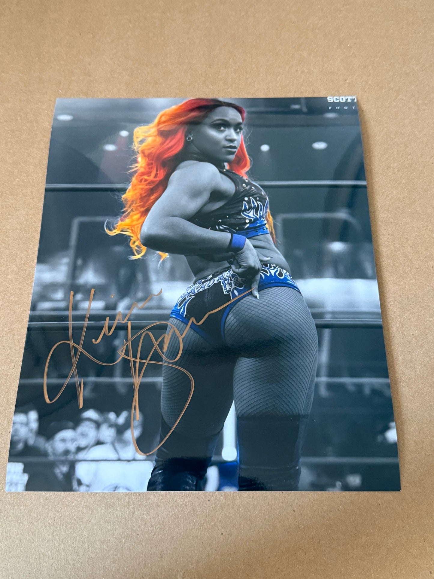 Kiera Hogan Autographed 8x10