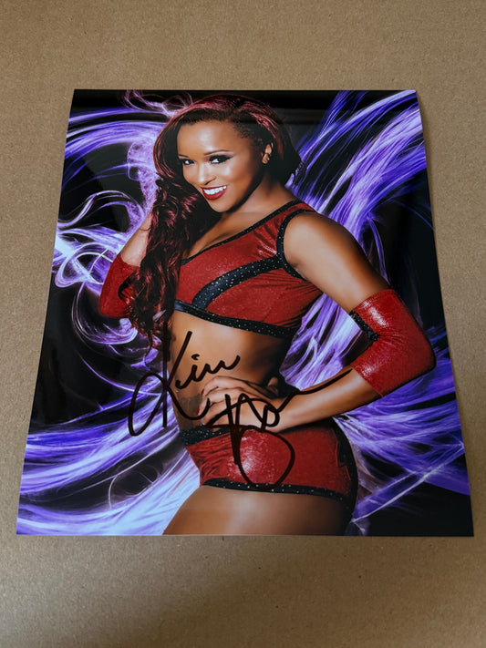 Kiera Hogan Autographed 8x10