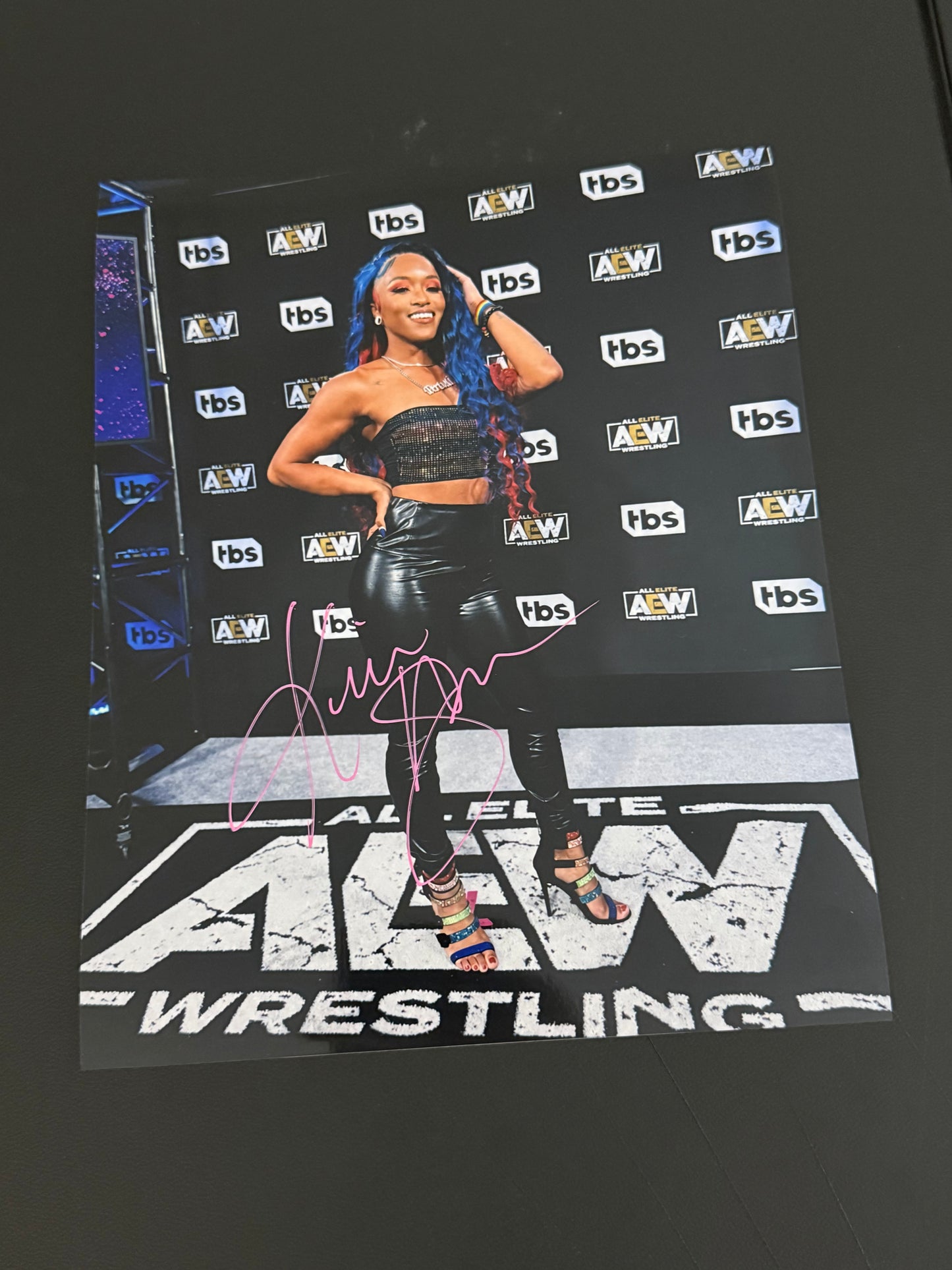 Kiera Hogan Autographed 8x10