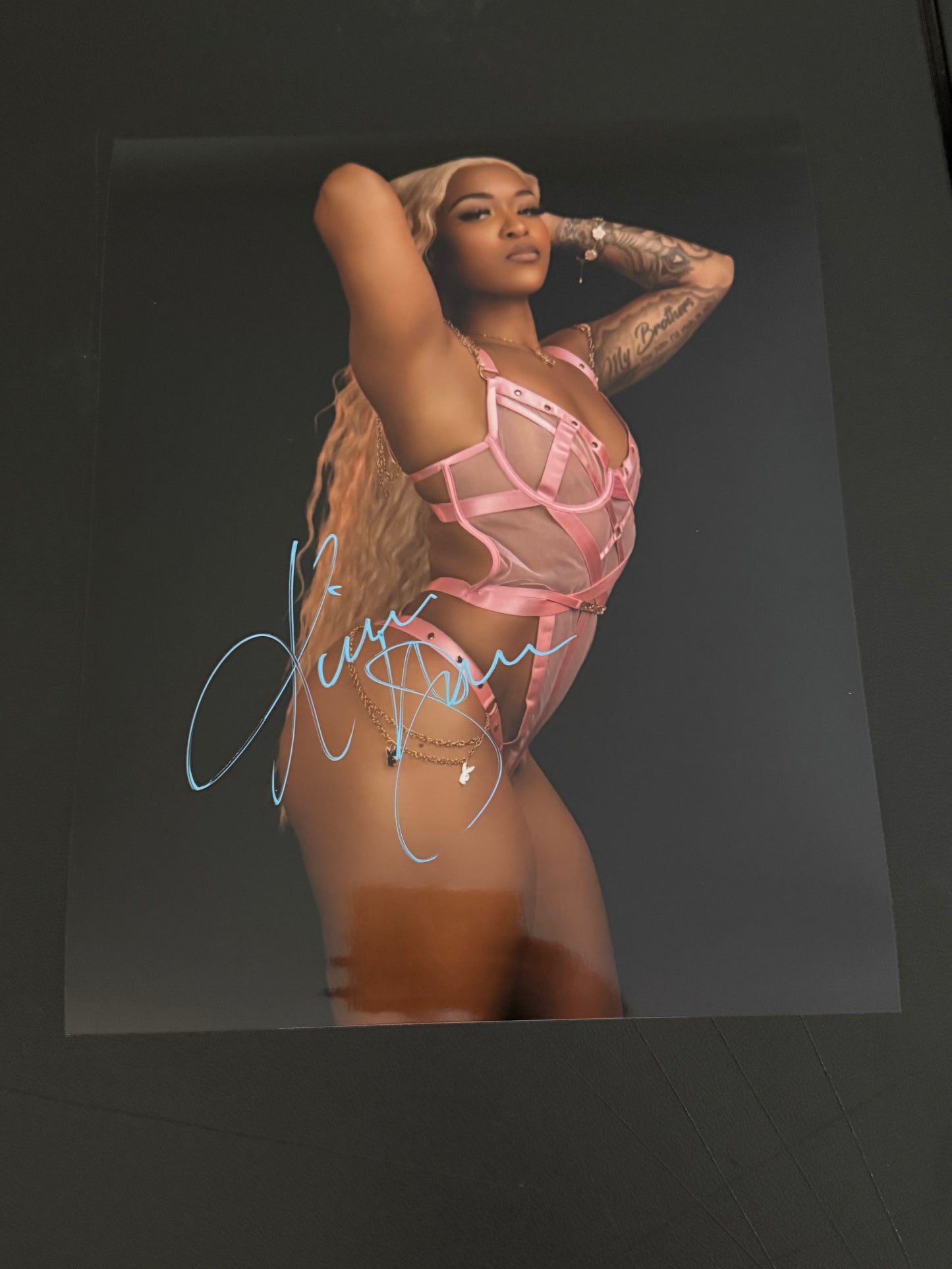 Kiera Hogan Autographed 8x10