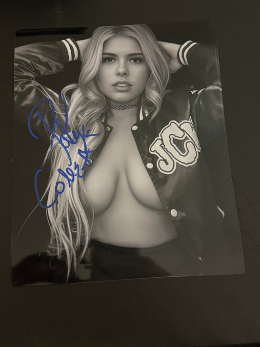 Paige Collett Autographed 8x10
