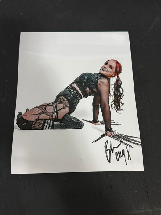 Blair Onyx autographed 8x10 Photo