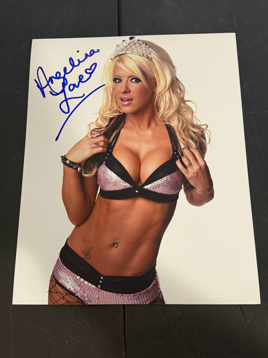 Angelina Love Autographed 8x10 Photo Signed
