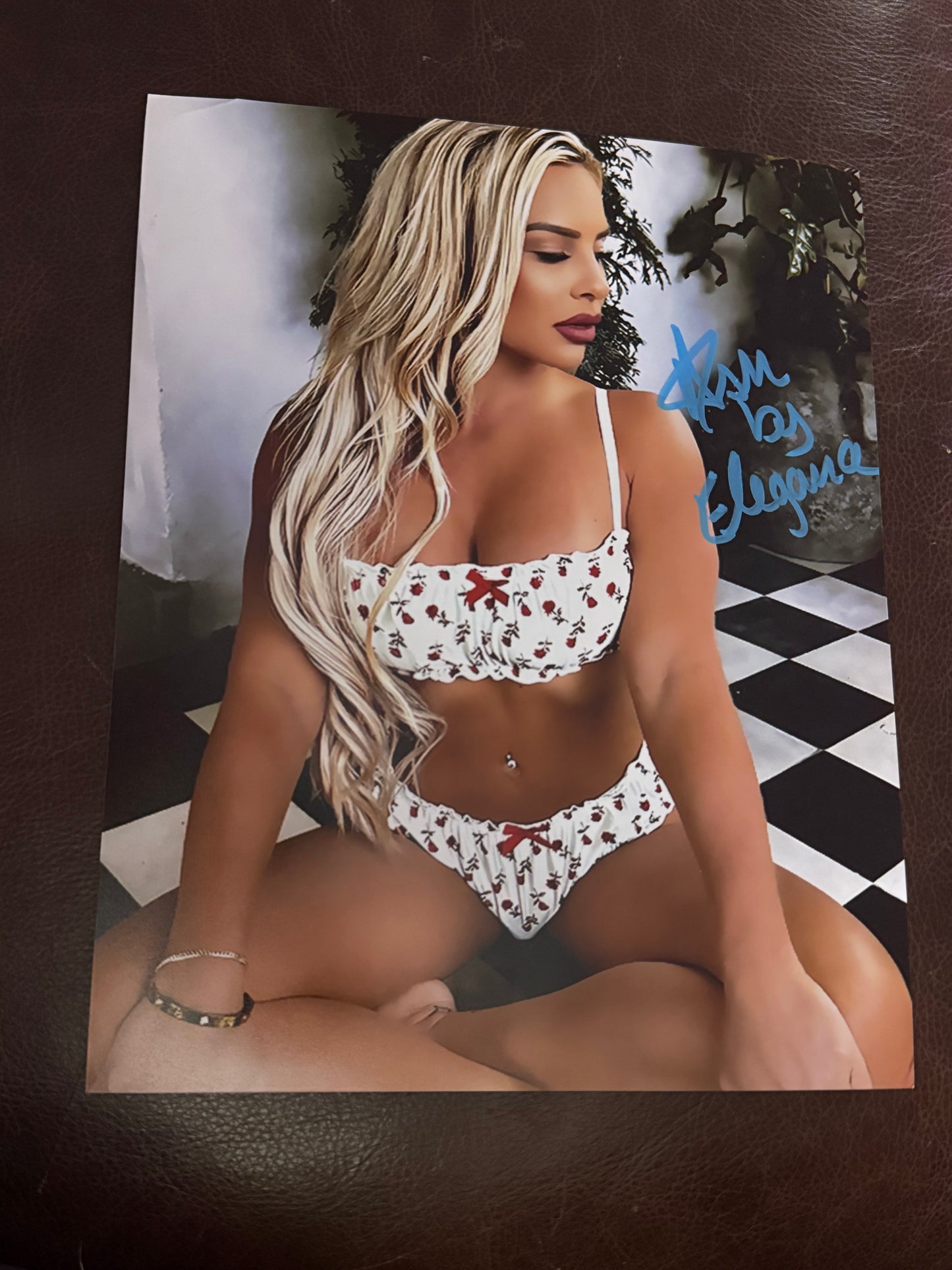 Ash by Elegance Autographed Signed 8x10