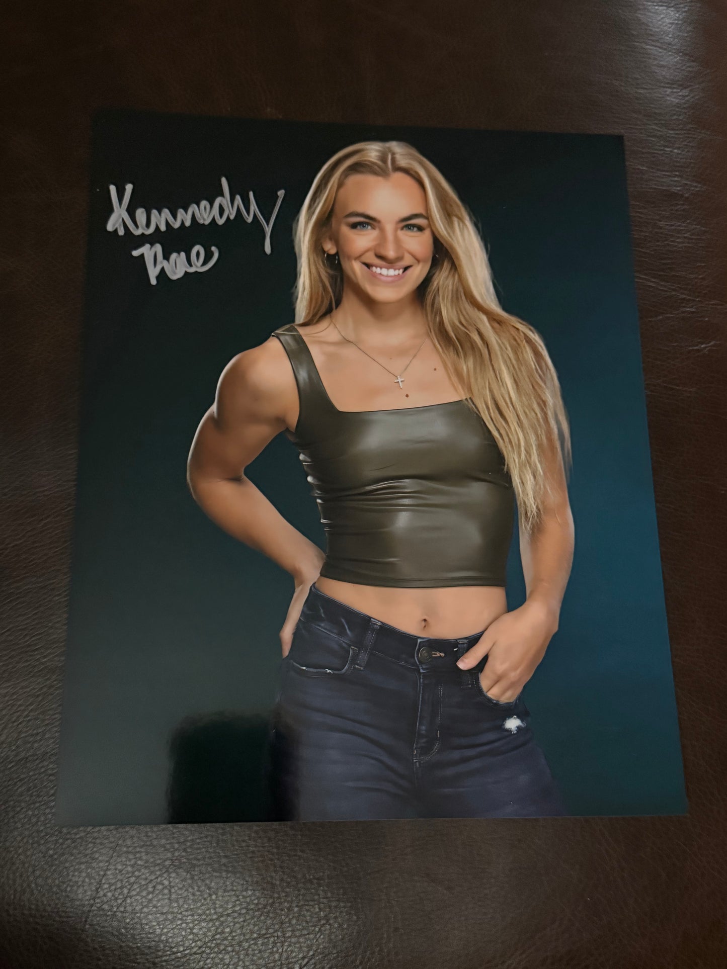 Kennedy Cummins aka Carlee Bright Autographed 8x10 Photo