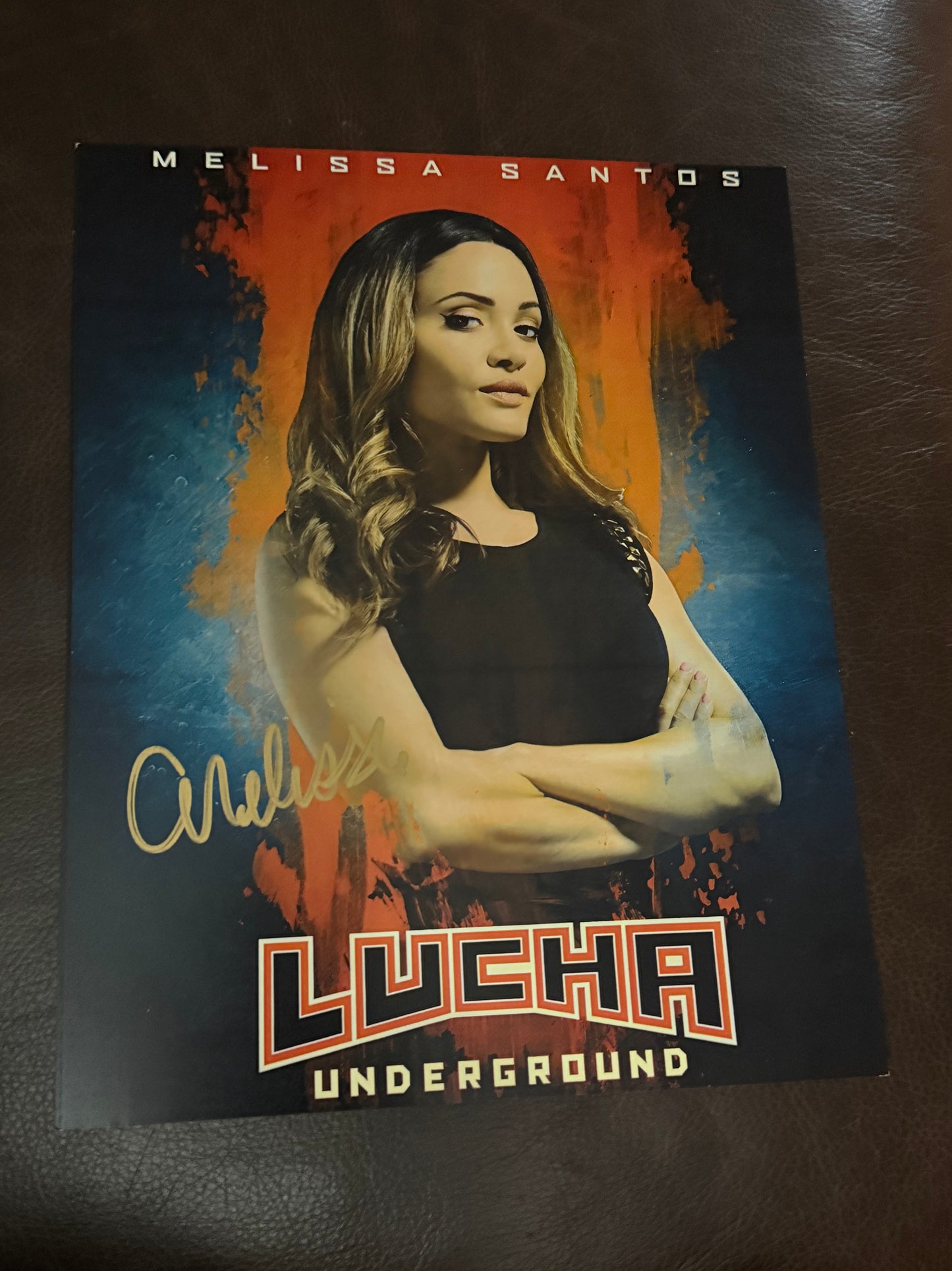 Melissa Santos Autographed 8x10 Photo
