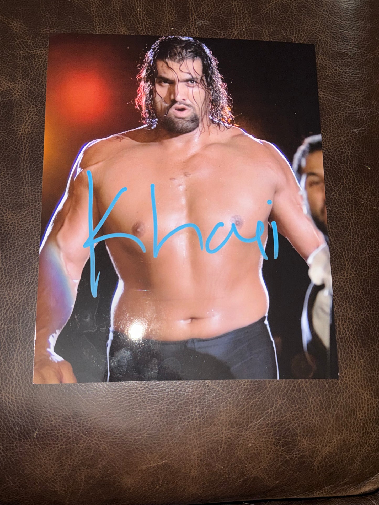 Great Khali Autographed 8x10 Photo