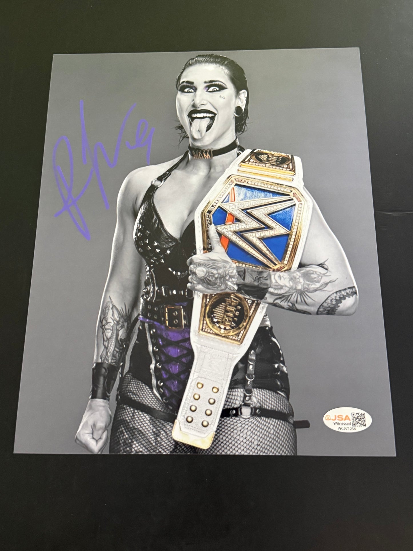Rhea Ripley Autographed 8x10 Photo