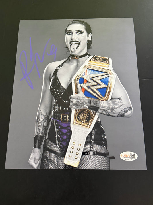 Rhea Ripley Autographed 8x10 Photo
