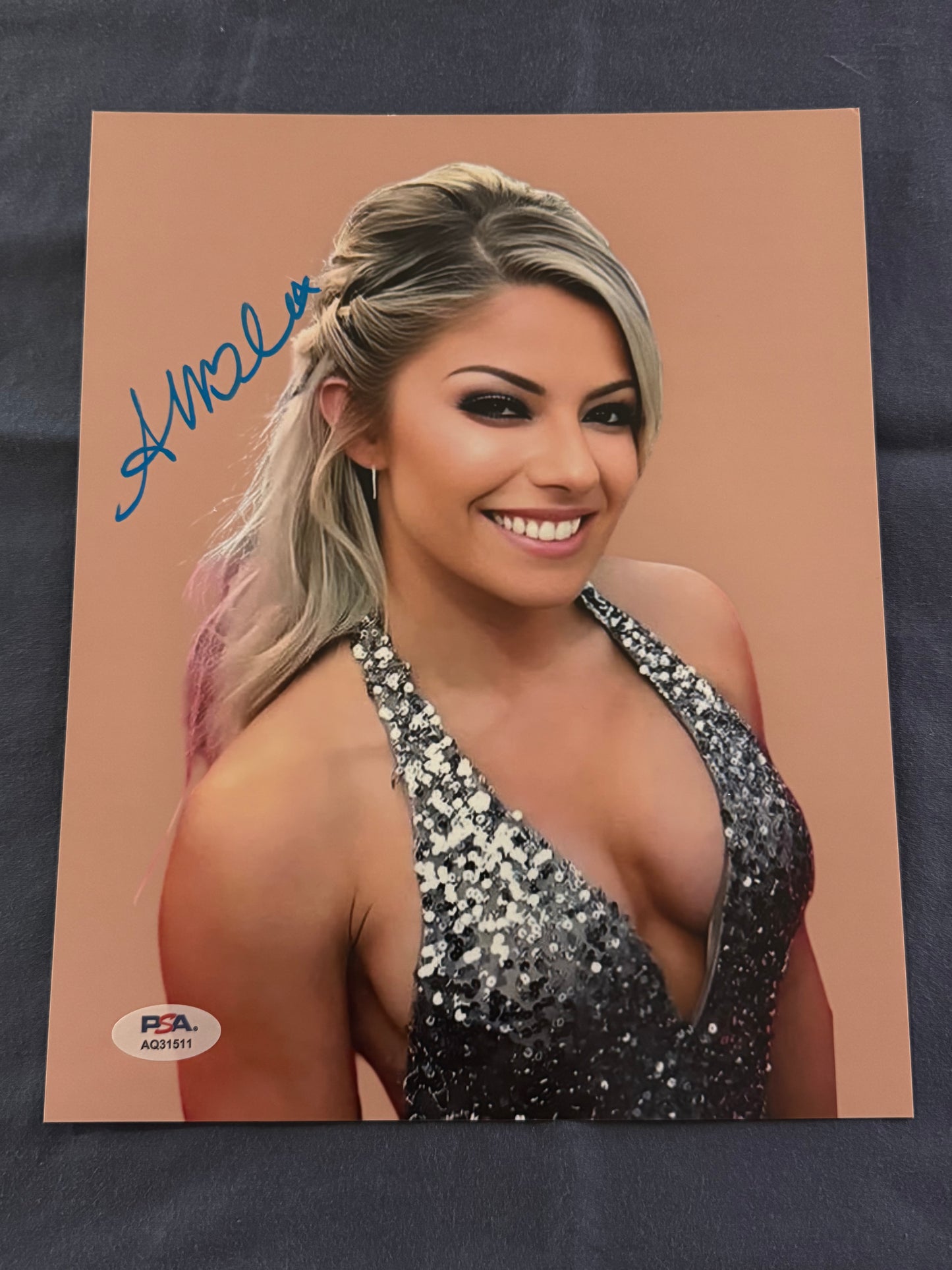 Alexa Bliss 8x10 Autographed Photo PSA Certified
