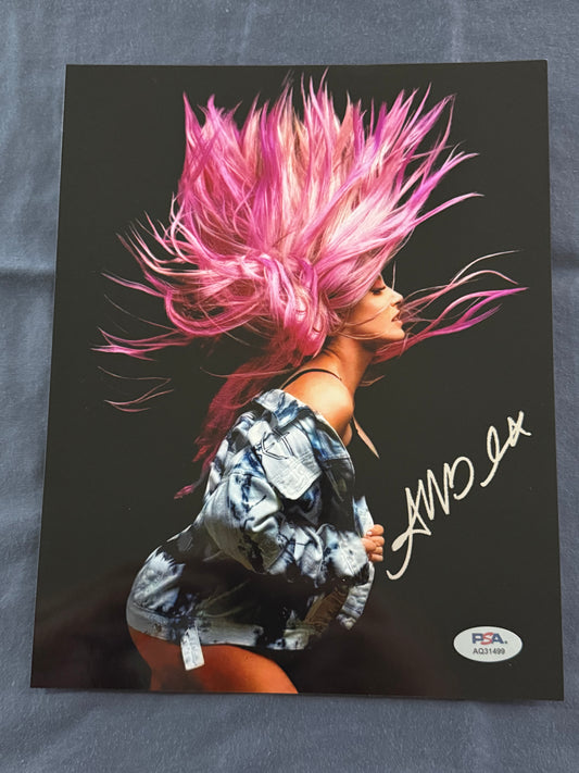 Alexa Bliss 8x10 Autographed Photo PSA Certified