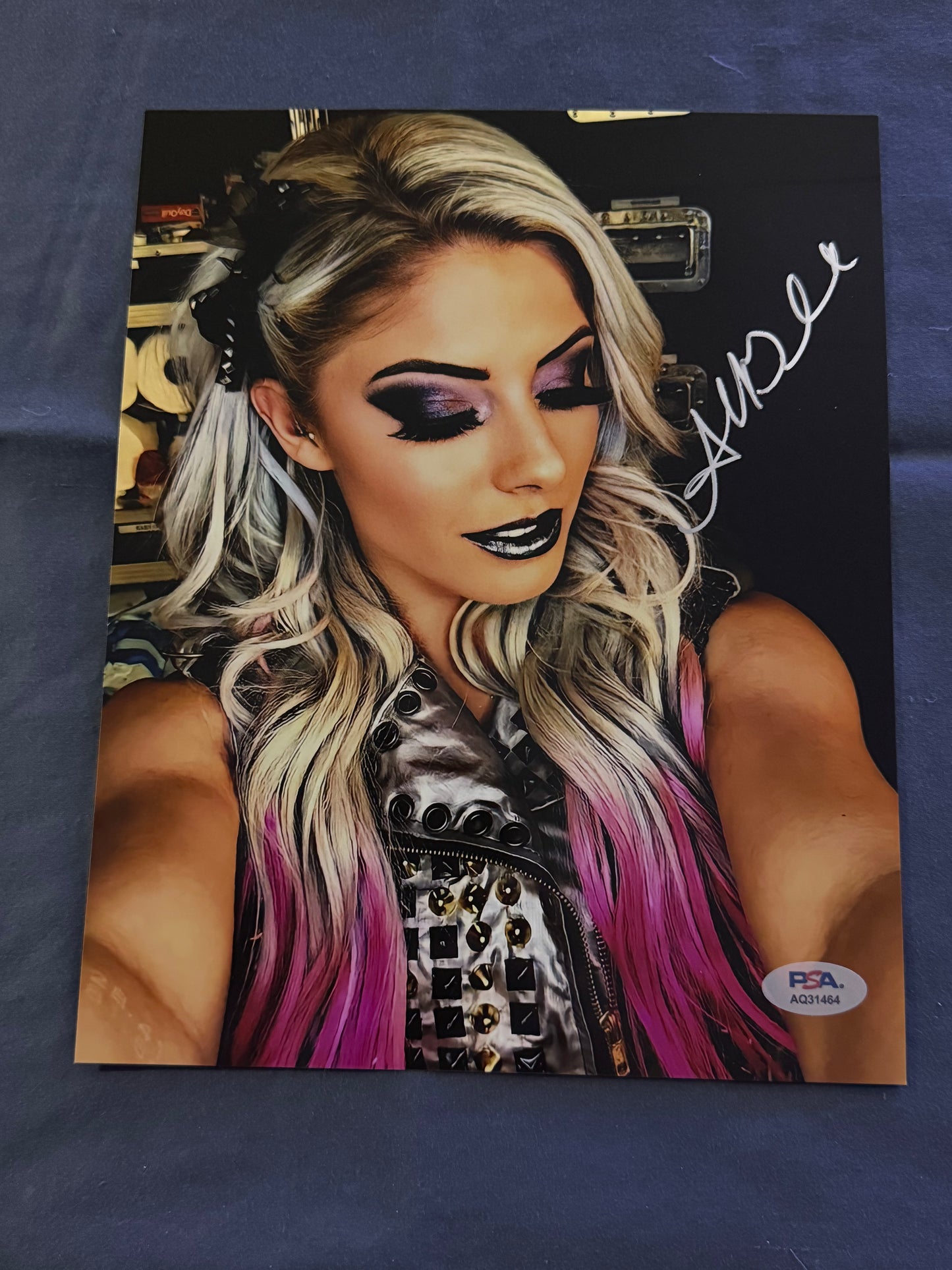 Alexa Bliss 8x10 Autographed Photo PSA Certified