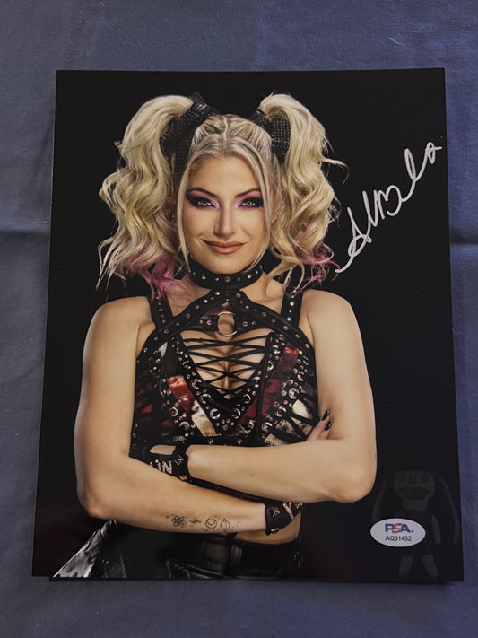 Alexa Bliss 8x10 Autographed Photo PSA Certified