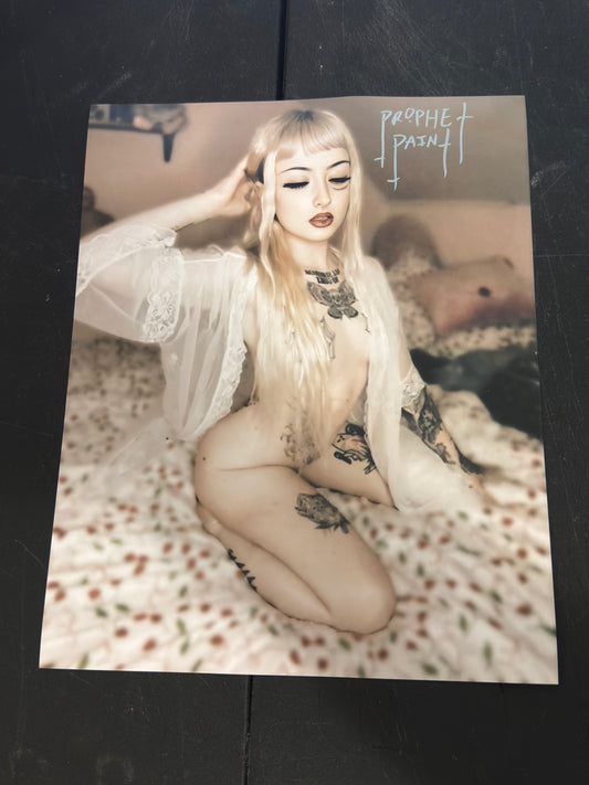 JCW Lunacy Ring Girl Prophet of Paint 8x10 Autographed Photo