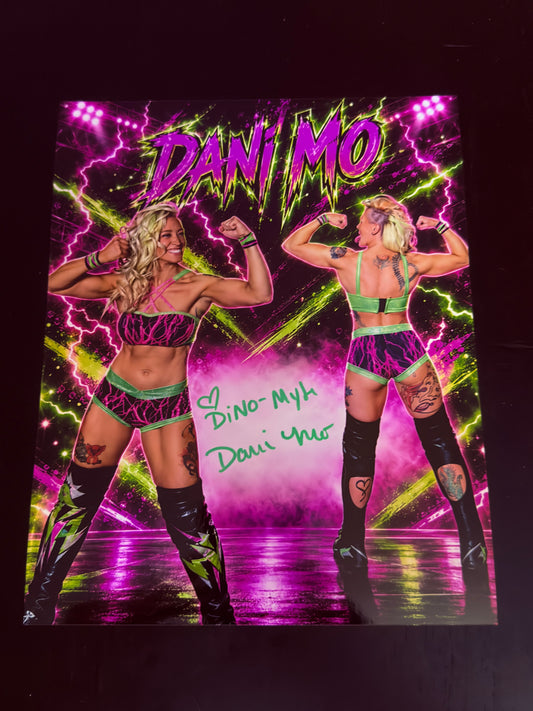 JCW Lunacy Dani Mo 8x10 Autographed Photo