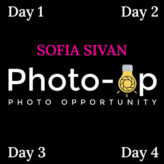 Wrestlecon Sofia Sivan Pre-Order Daily Cosplay Table Photo op