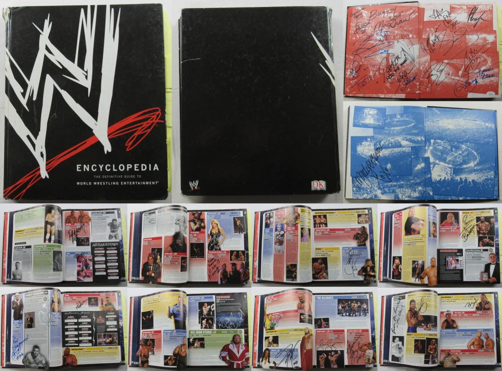 Jillian Hall One Encyclopedia Autograph  Preorder Squared Circle Expo