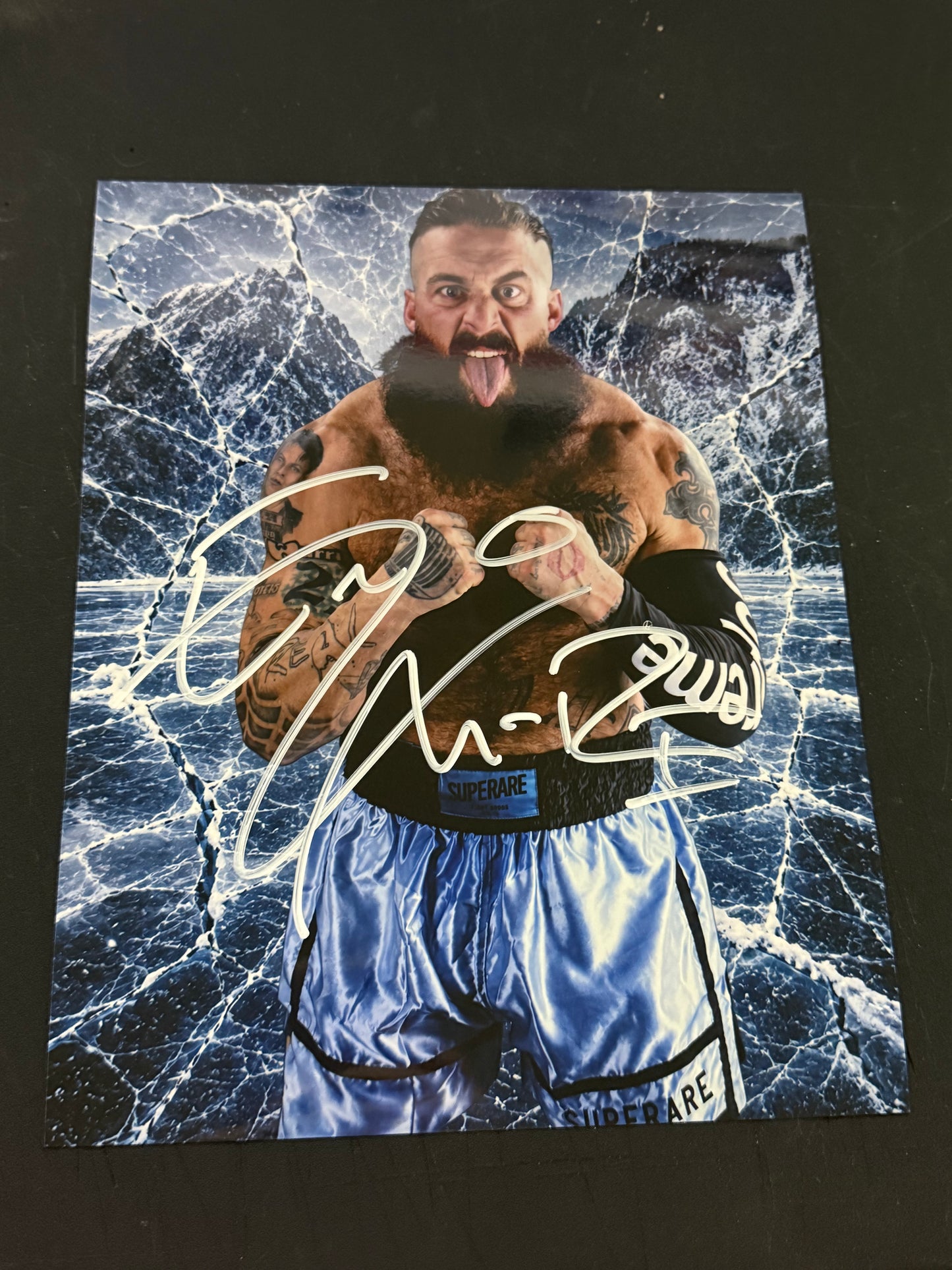 Enzo Amore Autographed 8x10