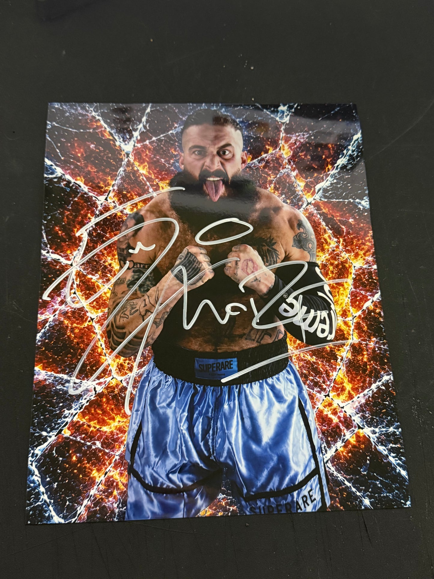 Enzo Amore Autographed 8x10