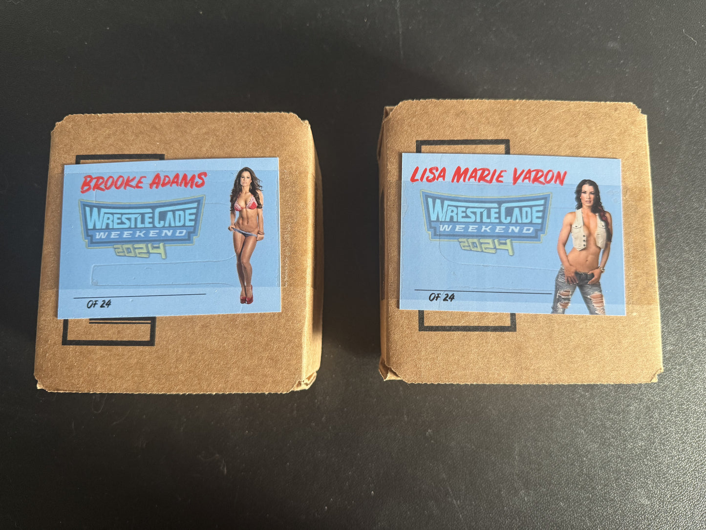 BOTH Brooke Adams & Lisa Varon Limited Edition to 24 Autograph & Kiss Cards