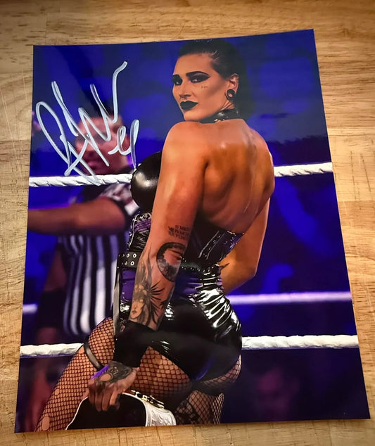 Rhea Ripley Autographed 8x10 Photo