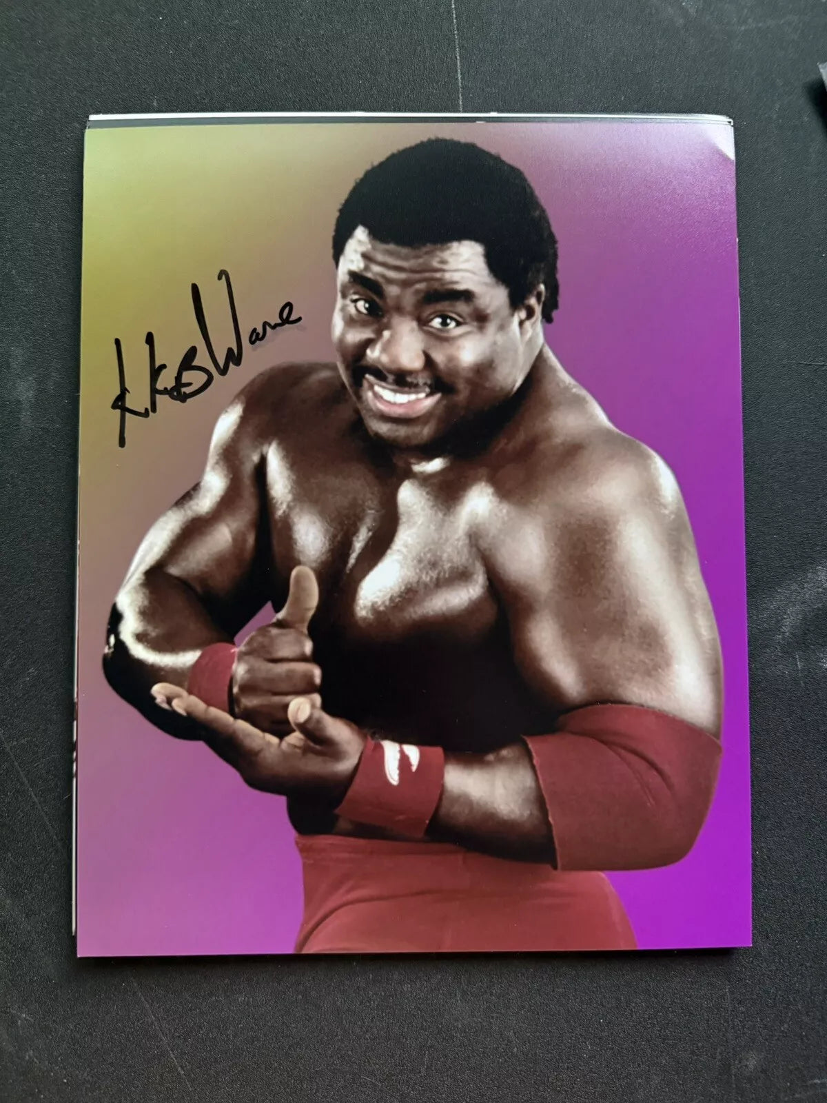 Koko b Ware Autographed 8x10 Photo