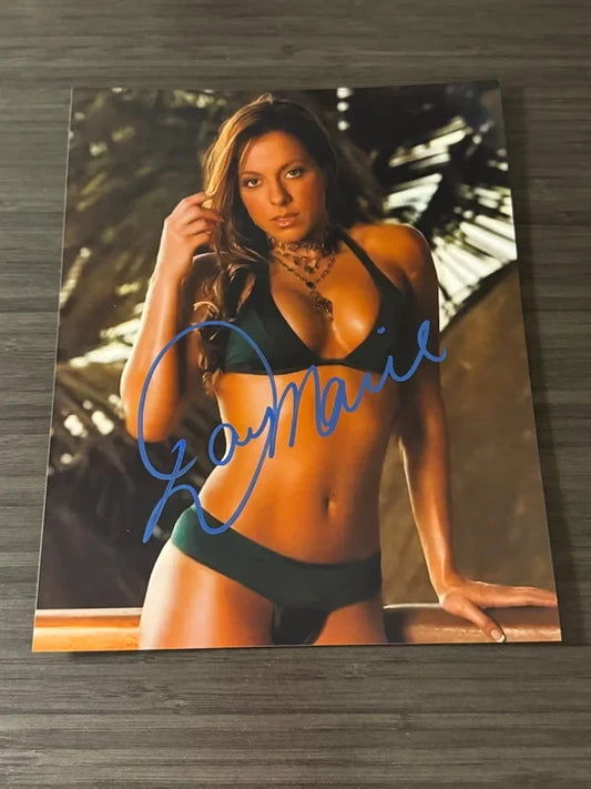 Dawn Marie ECW WWE Signed Autograph 8x10 Photo