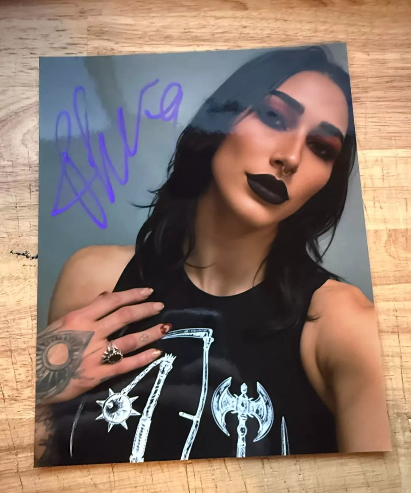 Rhea Ripley Autographed 8x10 Photo