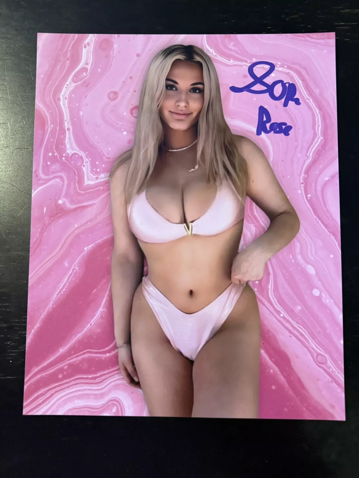 Sophia Rose Autographed 8x10 Photo